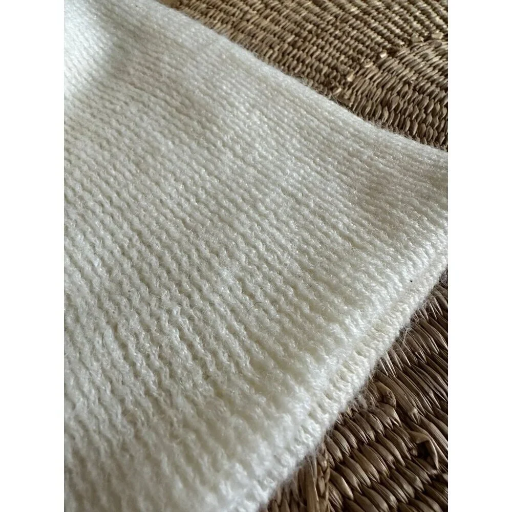 New York & Company White Beanie